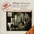 Allegri: Miserere; Palestrina / Willcocks, Kings College Choir