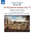 Bach: Six Keyboard Sonatas, Op. 17