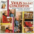 Violin Concertos 3: Nos 6 & 7