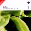 Brahms: Sym Nos 3 & 4