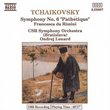 Tchaikovsky: Symphony No. 6 "Pathétique"; Francesca da Rimini
