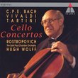 C. P E. Bach, Vivaldi, Tartini: Cello Concertos