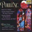 Poulenc: Mass in G major; Motets
