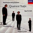 Mendelssohn: String Quartets No. 1 in E-flat Major Op. 12; String Quartet No. 2 in A minor Op. 13; String Quartet No. 6 in F minor Op. 80 [London Records]