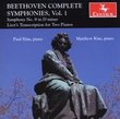 Beethoven: Symphony No. 9 - Liszt's Transcription for Two Pianos