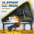 Estudos Escritos E Gravados Para Piano