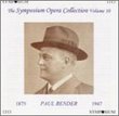 Symposium Opera Collection 10: Paul Bender Sings
