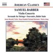 Barber: Violin Concerto, Op. 14; Souvenirs (Ballet Suite), Op. 28; Serenade for Strings, Op. 1; Music for a Scene from Shelley, Op. 7