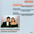 Sasha Rozhdestvensky plays Strauss, Schnittke and Haydn