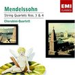 Mendelssohn: String Quartets No. 3 & 4; Cherubini Quartet