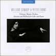 William Conway/Peter Evans-Debussy/Martin/Poulenc: Sonatas And Ballade For Cello And Piano