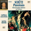 Schütz: Passions; Resurrection History; Dialogues [Box Set]