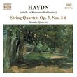 String Quartets Op 3 Nos 3-6
