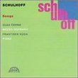 Ervín Schulhoff: Songs