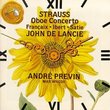 Strauss: Oboe Concerto/Francaix: L'Horloge De Flore/Satie: Gymnopédie No.1/Ibert: Symphonie Concertante