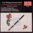 Bach,C:6 Sonatas for Flute & Continuo