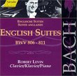 Bach: English Suites Nos 1-6, BWV 806-811 (Edition Bachakademie Vol 113) /Levin (piano)