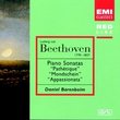 Beethoven: Piano Sonatas No. 8 "Pathetique" / No. 14 "Moonlight" / No. 23 "Appassionata" / Daniel Barenboim
