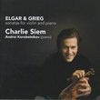 Elgar, Grieg: Sonatas for violin & piano