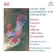 Music for Saxophone & Orchestra
