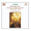 Weber: Piano Music, Vol. 1