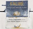 Fauré: L'Oeuvre pour violoncelle & piano