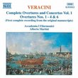 Veracini: Overtures Nos. 1,2,3,4, & 6