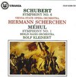 Schubert: Symphony No. 6 - Scherchen Mehul: Symphony No. 1 - Kleinert