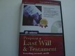 Prepare a Last Will & Testament CD
