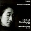 Schubert: Piano Sonata D. 960/3 Klavierstücke D. 946