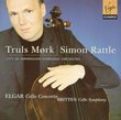 Truls Mørk ~ Elgar - Cello Concerto · Britten - Cello Symphony / Birmingham SO · Rattle