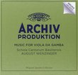 Music for Viola Da Gamba