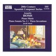 Homs: Piano Sonata No. 1 / Remembrances / Three Envocations