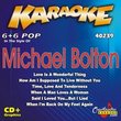 Chartbuster Karaoke: Michael Bolton