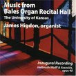 Music From Bales Organ Recital Hall