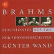 Brahms: Symphonies Nos. 2 & 4