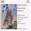 Poulenc: Piano Music, Vol. 3