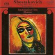 Shostakovich: Piano Trios Nos. 1 & 2; Cello Sonata [Hybrid SACD]
