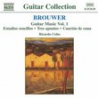 Leo Brouwer: Guitar Music, Vol. 1
