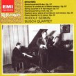 Brahms: String Quartet No. 3, Op. 67 / Piano Quartet no. 1, Op. 25 / Busch Quartet