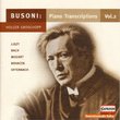 Busoni: Piano Transcriptions, Vol. 2