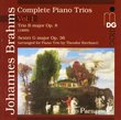 Brahms: Complete Piano Trios, Vol.1