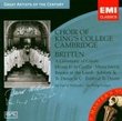 Britten; A Ceremony of Carols; Hymn To St. Cecilia; etc.