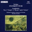 STANKOVYTCH: Symphonies Nos. 1, 2 & 4