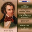 Schubert: The Unauthorised Piano Duets