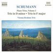 Schumann: Piano Trios, Vol. 1