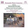 Moritz Moszkowski: Piano Concerto in E major; Suite for Orchestra "From Foreign Lands"