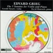 Edvard Grieg The 3 Sonatas for Violin and Piano