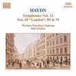 Haydn: Symphonies Vol. 12, Nos. 69 "Laudon", 89 & 91