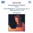 Mozart: String Quartets (Complete), Vol. 8